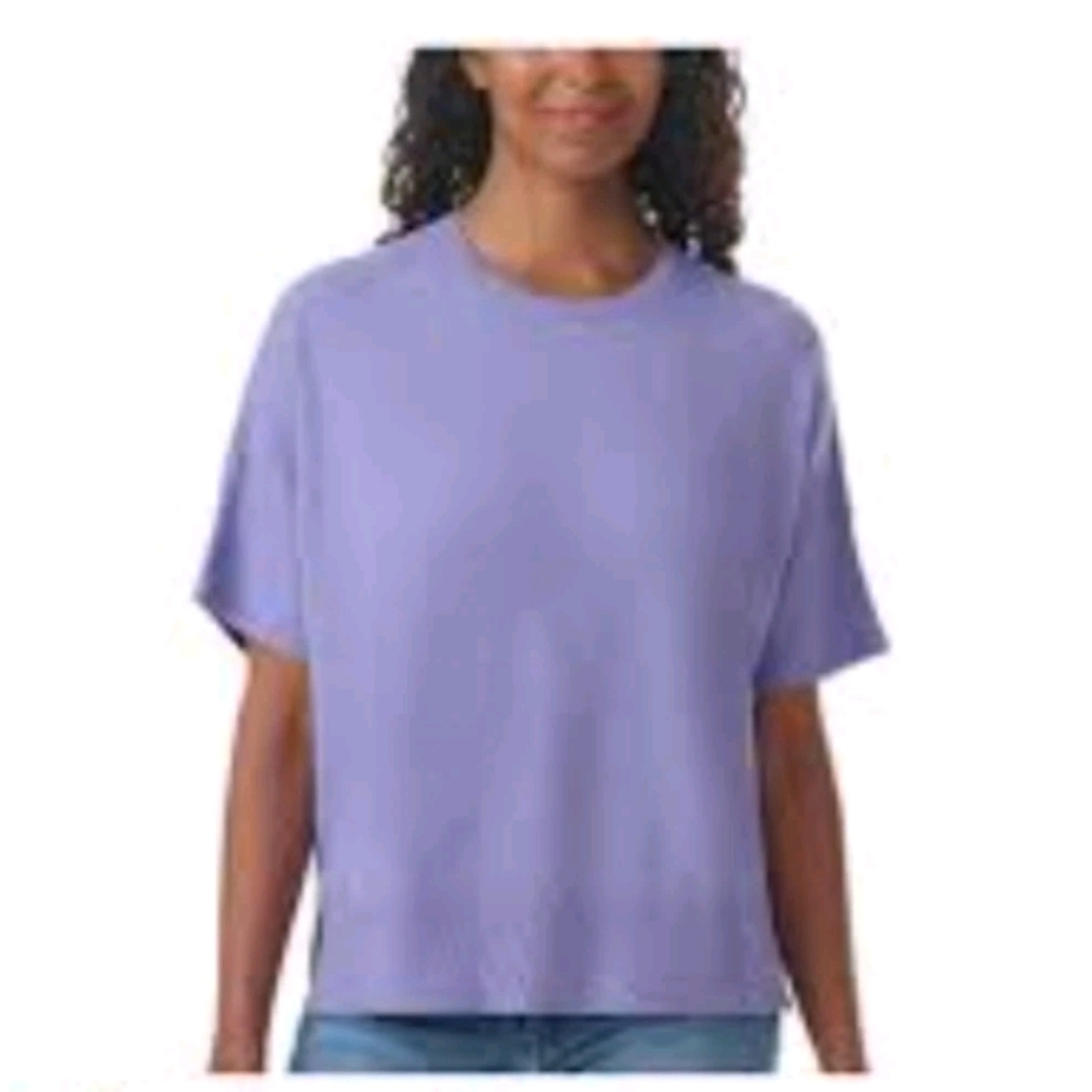 NWOT Splendid‎ Women's Short Sleeve Knit Top, Blue, Size S XL